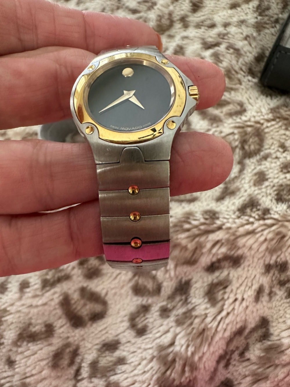 Movado Women’s Sports Edition Two-Tone Watch View 4
